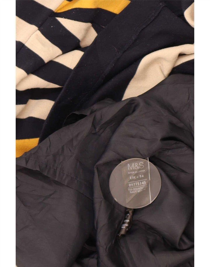 Marks & Spencer Vestido tubo para mujer UK 44 Mediano Azul marino Rayas