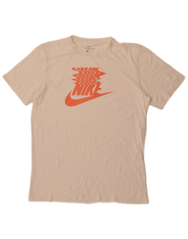 Nike - Camiseta gráfica para hombre, talla grande, color blanco