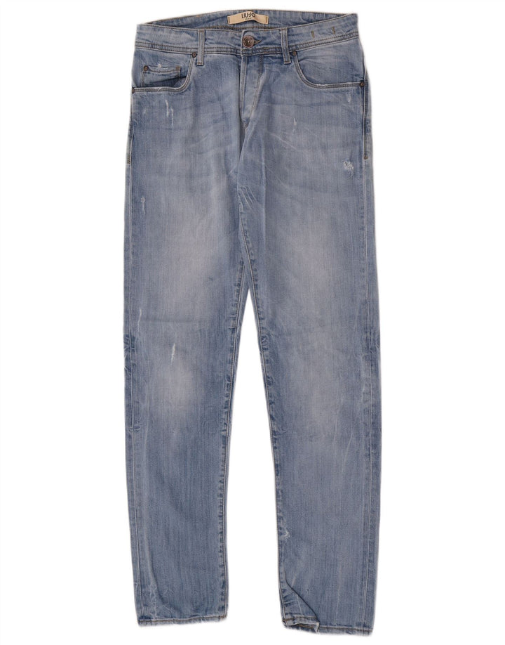 Vaqueros ajustados para hombre Liu Jo W30 L32 Algodón azul