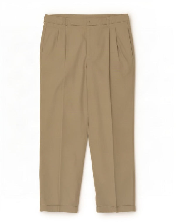 Farah Mens Pegged Chino Pantalones W34 L28 Beige