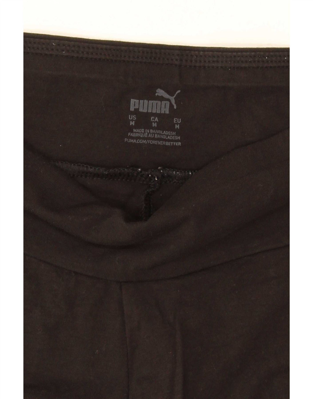 Puma - Pantalones cortos deportivos gráficos para mujer, talla 40, talla M, color negro