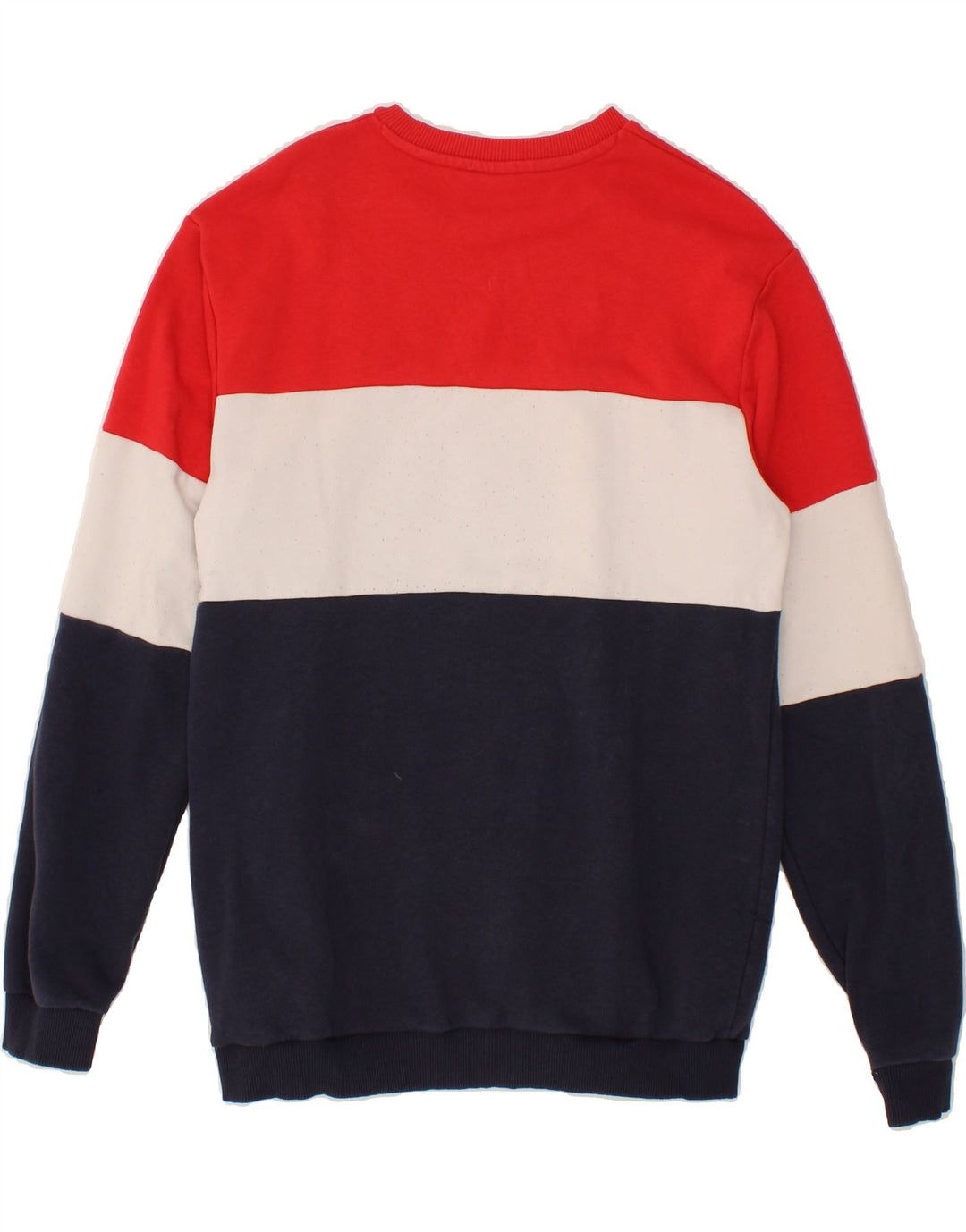 FILA Hombre Sudadera Gráfica Jersey Medium Multicolor Colorblock