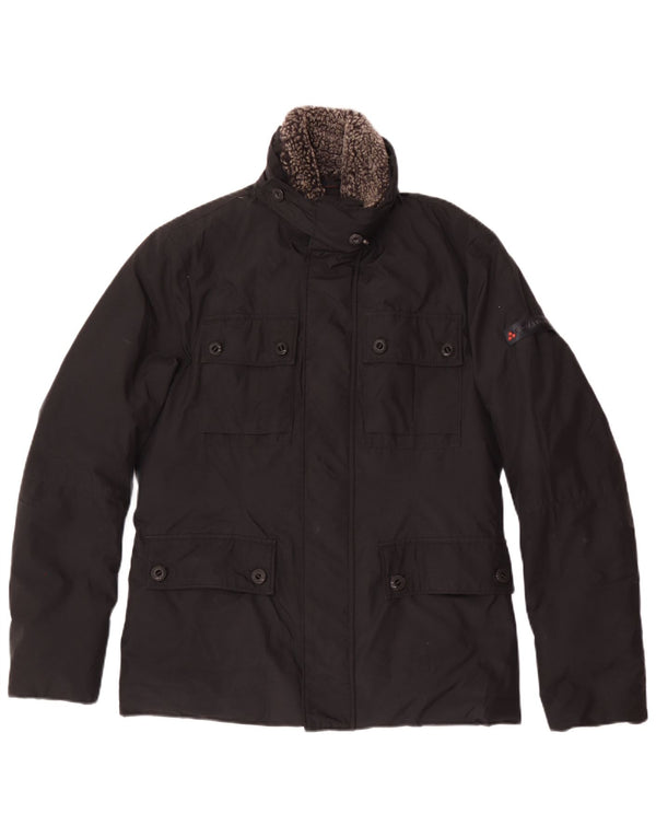 PEUTEREY Chaqueta acolchada para hombre UK 44 2XL Poliéster negro