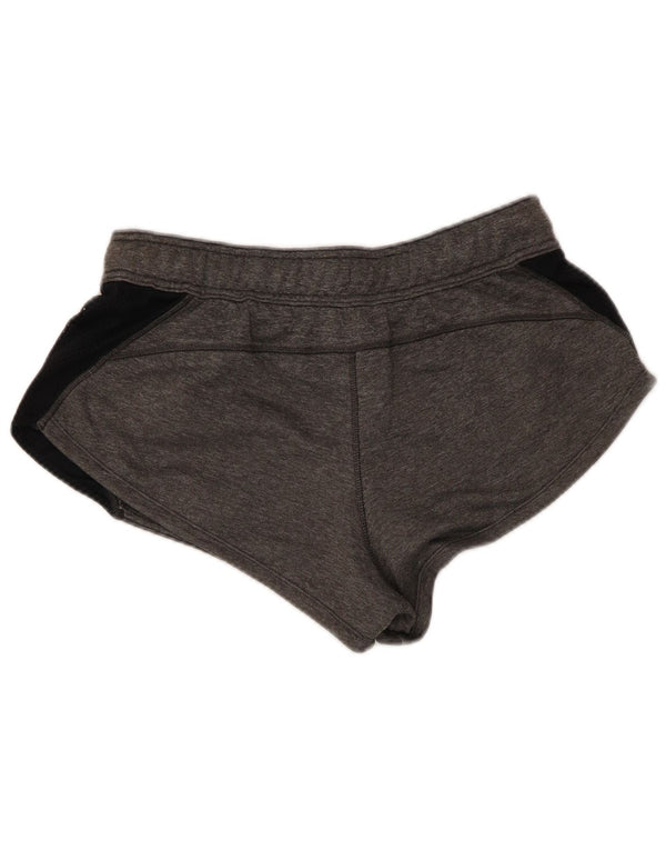 Under Armour Pantalones cortos deportivos para mujer UK 44 Poliéster color block gris medio