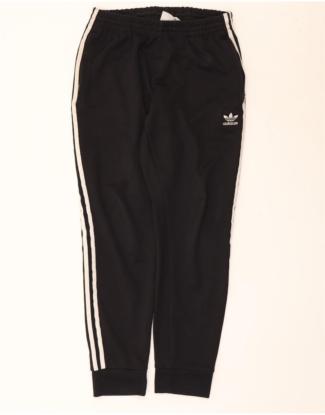 Adidas Pantalones de chándal para mujer Joggers UK 44 Mediano Negro Poliéster