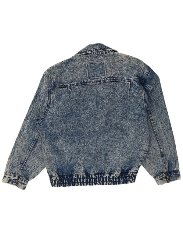 Boxer Chaqueta vaquera para hombre UK 36 Small Azul Algodón
