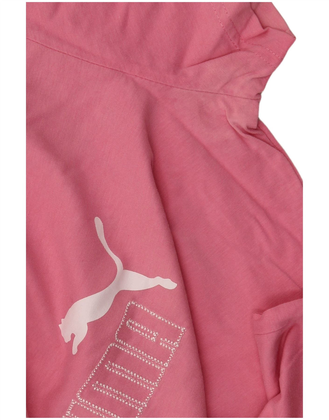 Puma - Camiseta gráfica para mujer, talla 40, color rosa mediano