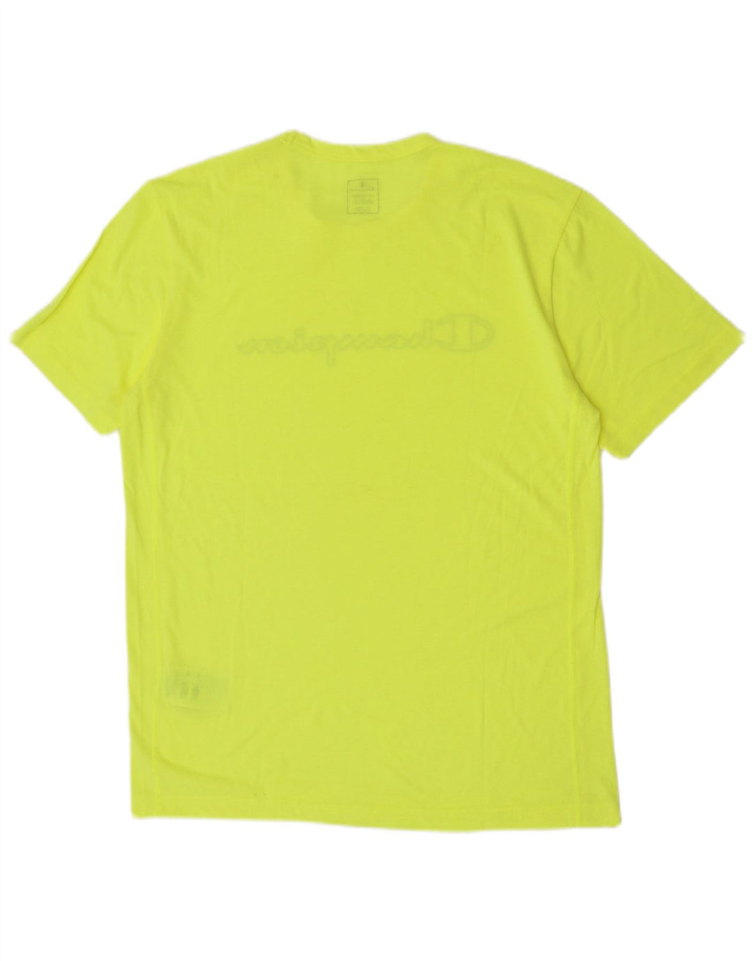 Champion Camiseta gráfica para hombre Top 2XL Poliéster amarillo