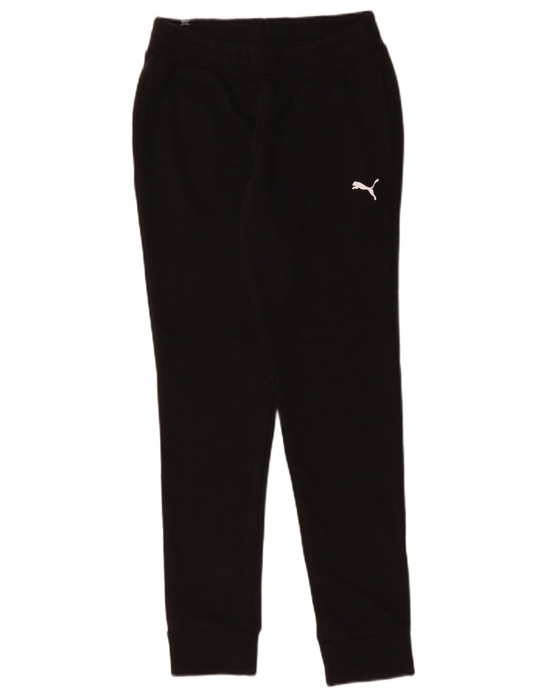 PUMA Pantalones de chándal para mujer Joggers UK 6 XS Algodón negro