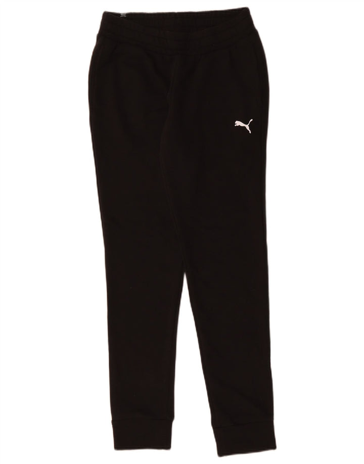 PUMA Pantalones de chándal para mujer Joggers UK 6 XS Algodón negro