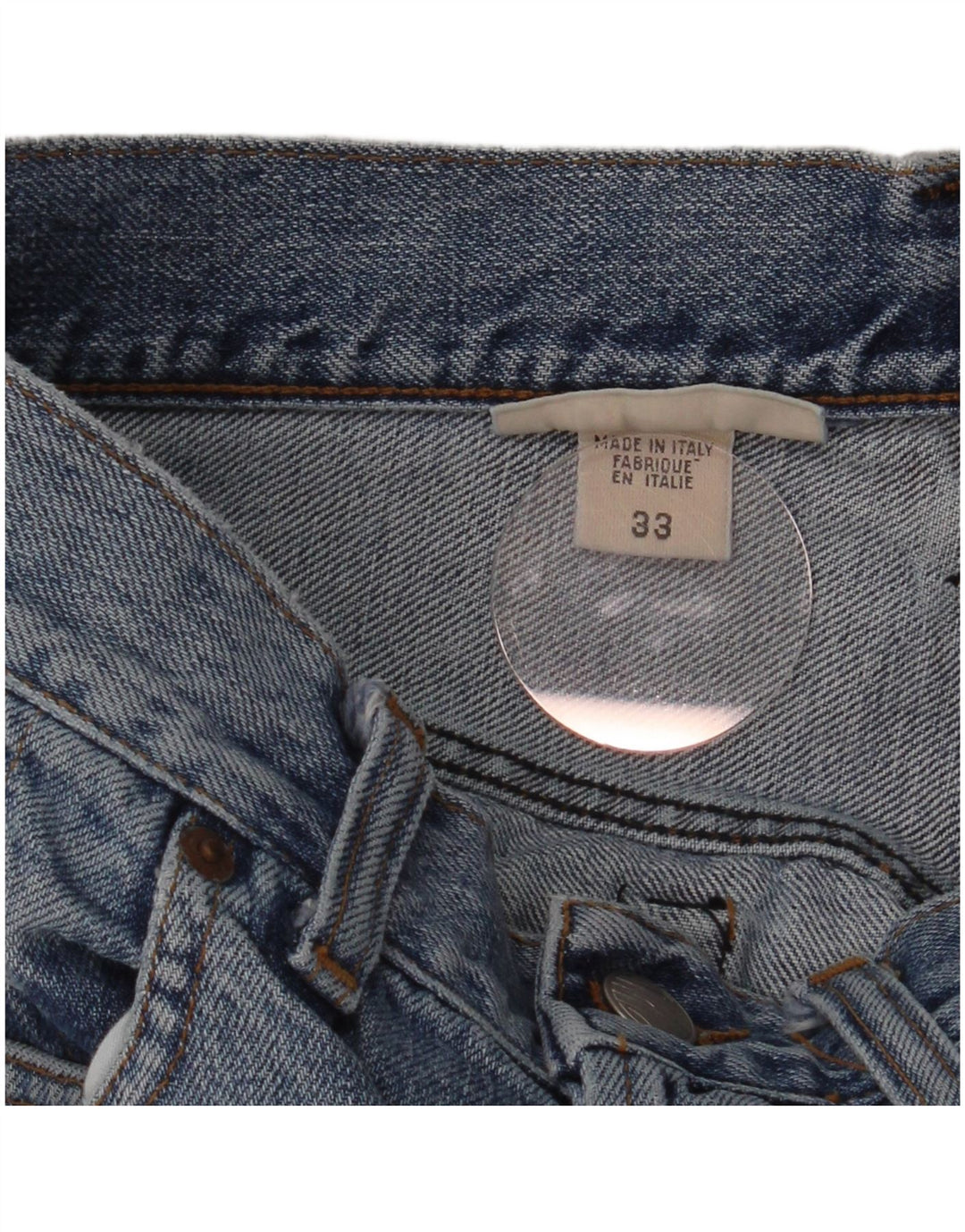 Vaqueros rectos para hombre Replay W33 L35 Algodón azul