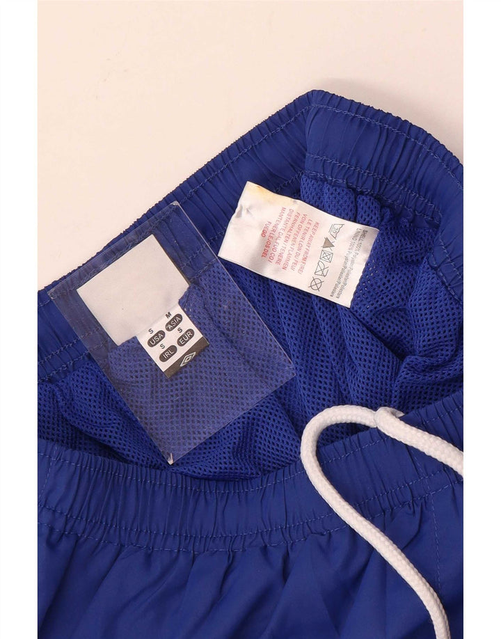 Pantalones Cortos Deportivos Umbro Hombre Small Azul Poliéster
