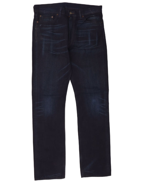 Levi's Jeans rectos 513 para hombre W36 L34 Algodón azul marino