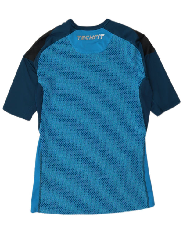 Adidas Hombre Climacool Camiseta Top XL Azul Colorblock Poliéster