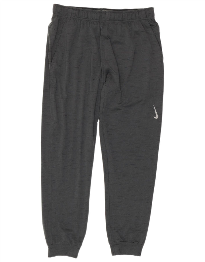 Nike Hombre Dri Fit Chándal Pantalones Joggers Grande Gris Moteado Poliéster