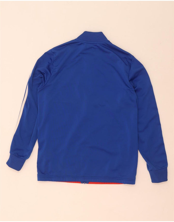 Adidas - Chaqueta de chándal para niño, 13-14 años, color azul, poliéster