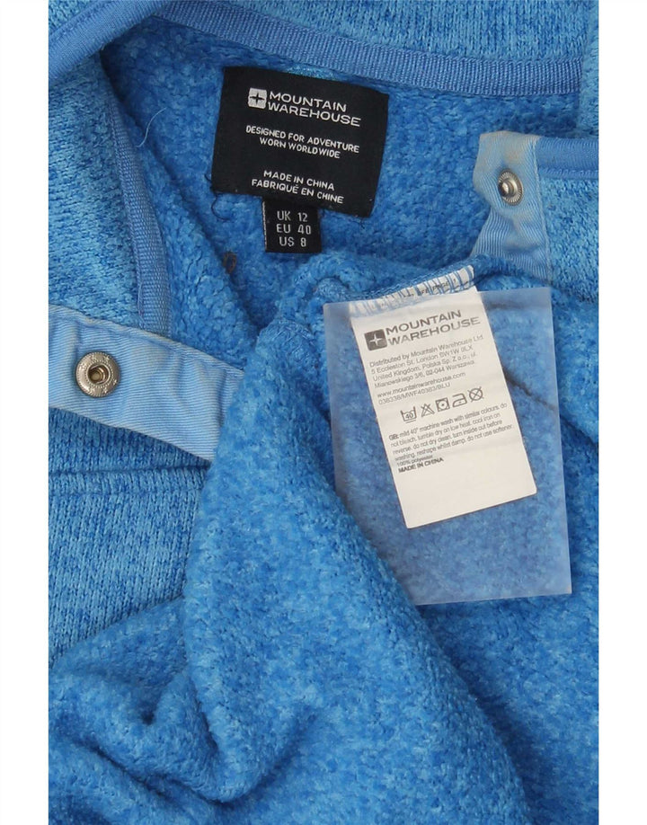 Jersey tipo sudadera para mujer de Mountain Warehouse, talla 42, talla mediana, color azul moteado
