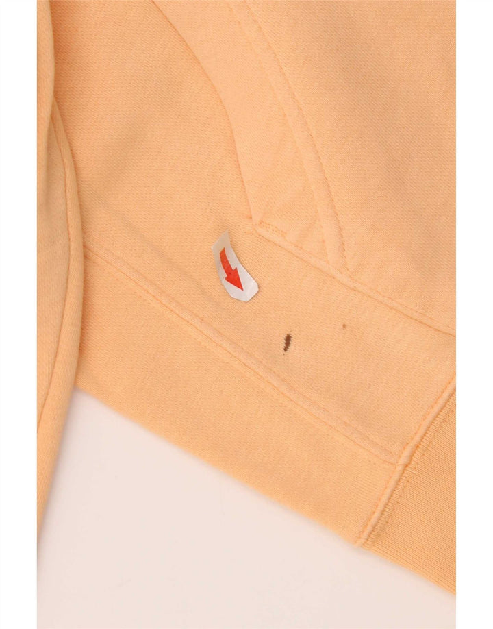 Nike Jersey con capucha para hombre, color naranja medio, algodón