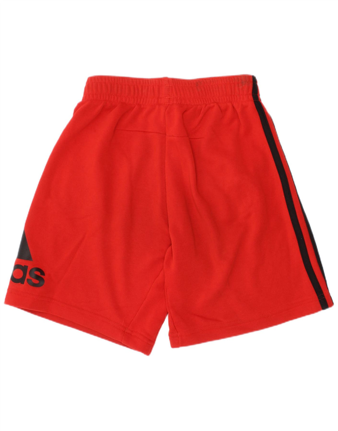 Adidas - Pantalones cortos deportivos para niños (9-10 años), color rojo