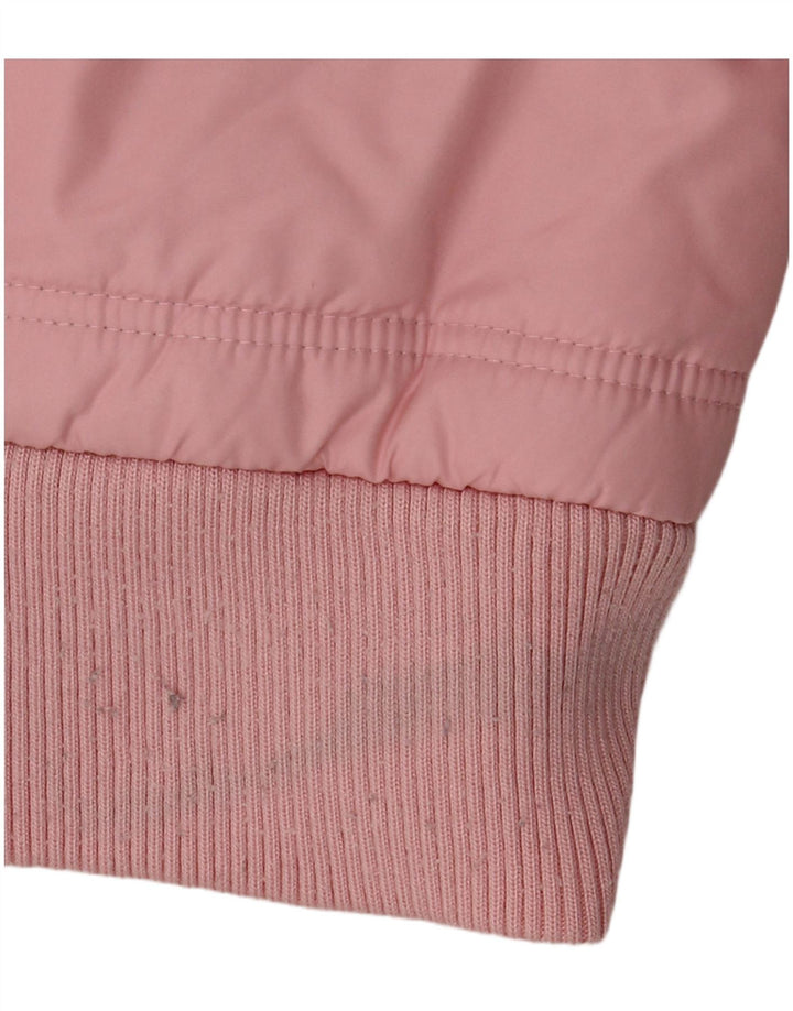 Buffalo - Chaqueta acolchada con capucha para mujer, talla 40, poliéster rosa grande