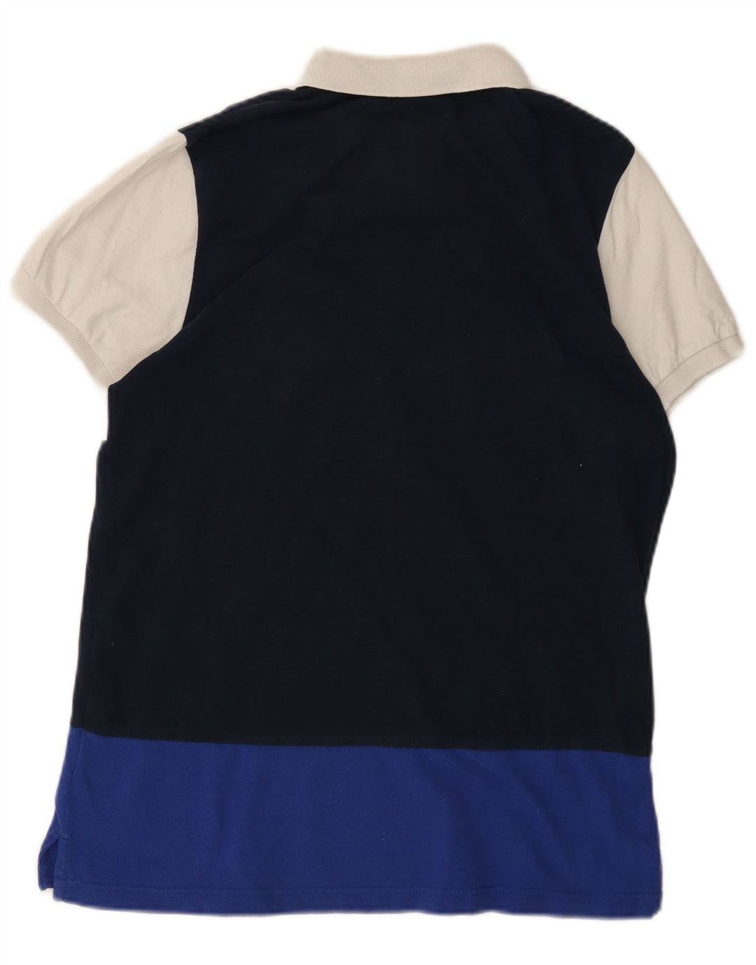 ELLESSE Polo gráfico para hombre de algodón con bloques de color multicolor mediano