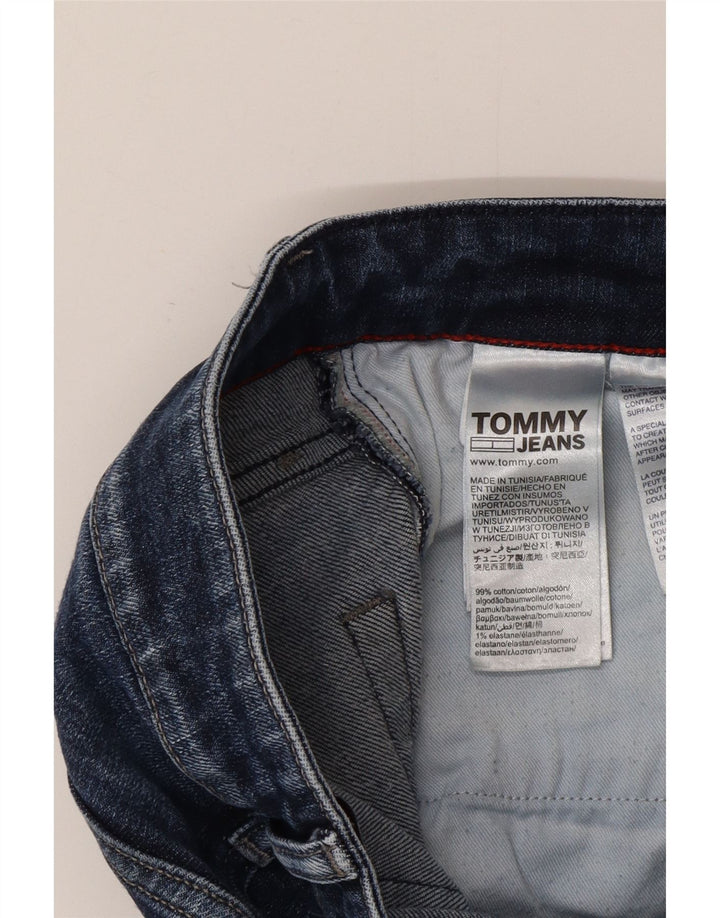 Tommy Hilfiger Vaqueros Slim para Hombre W30 L32 Algodón Azul