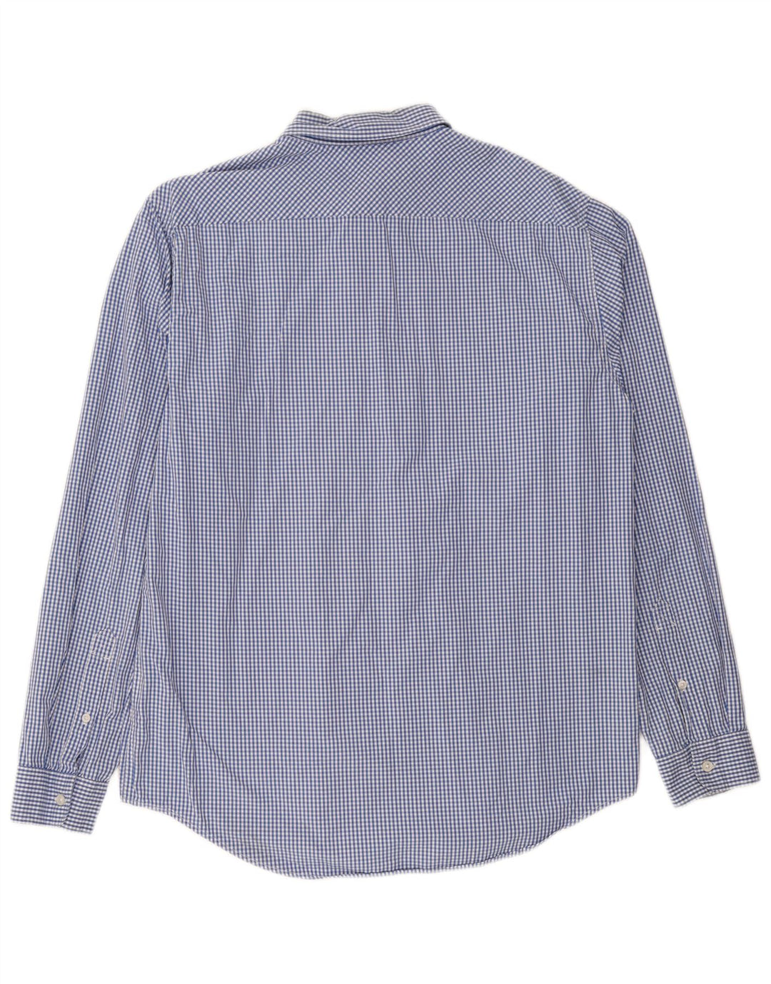 Timberland Camisa Slim Fit Para Hombre Algodón A Cuadros Azul Grande