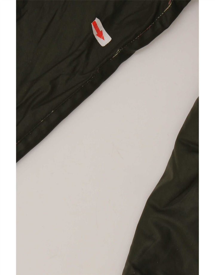 Barbour Chaqueta de algodón encerado para mujer UK 10 Small Khaki
