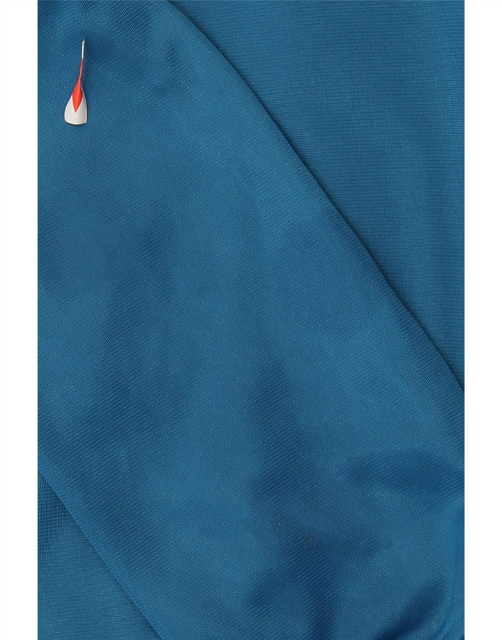 Diadora Hombre Chándal Top Jacket Small Azul Colorblock Poliéster