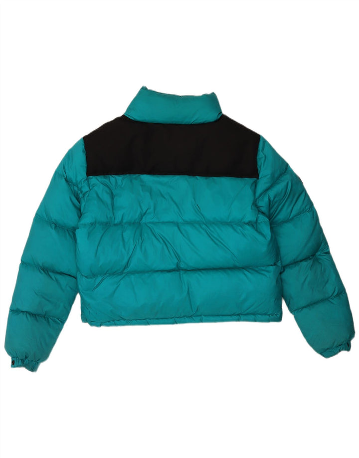 Superdry Chaqueta Acolchada Para Mujer ES 42 Poliéster Color Block Turquesa Medio