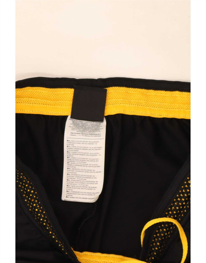 Nike - Pantalones de chándal Dri Fit para hombre (talla pequeña), color negro, poliéster