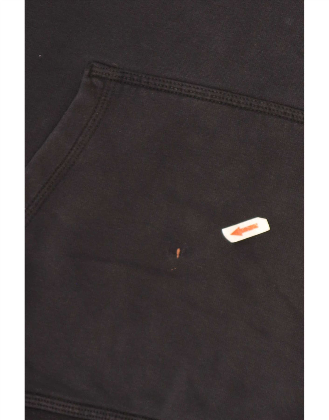 Nike - Sudadera con capucha para hombre (algodón negro mediano)