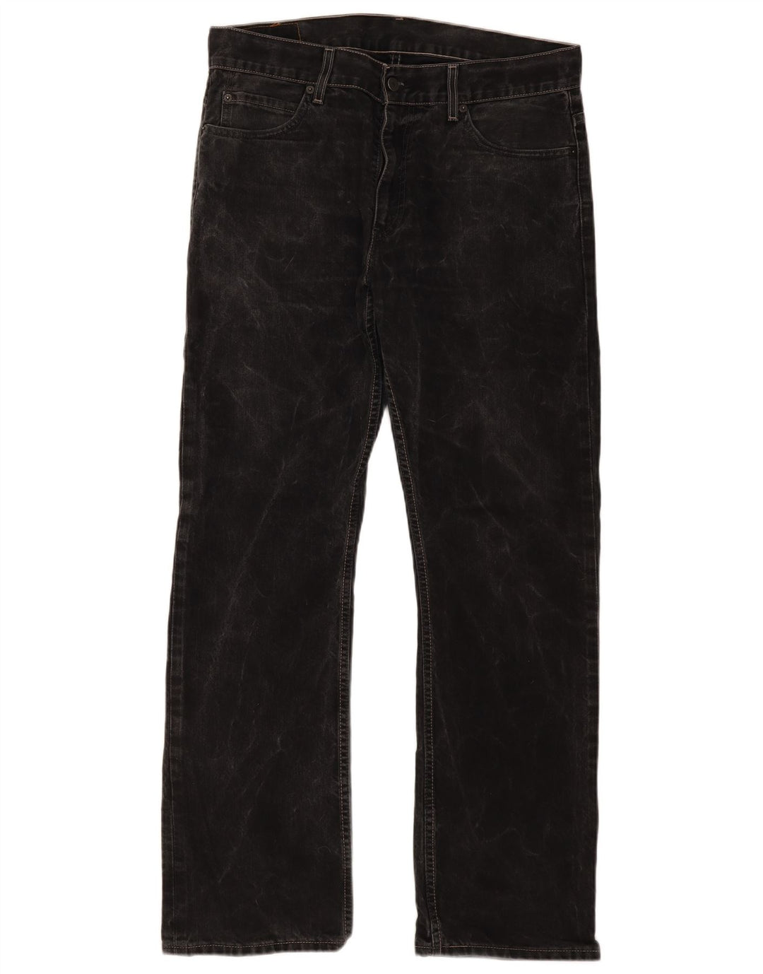 Levi's Vaqueros rectos 506 para hombre W36 L32 Negro