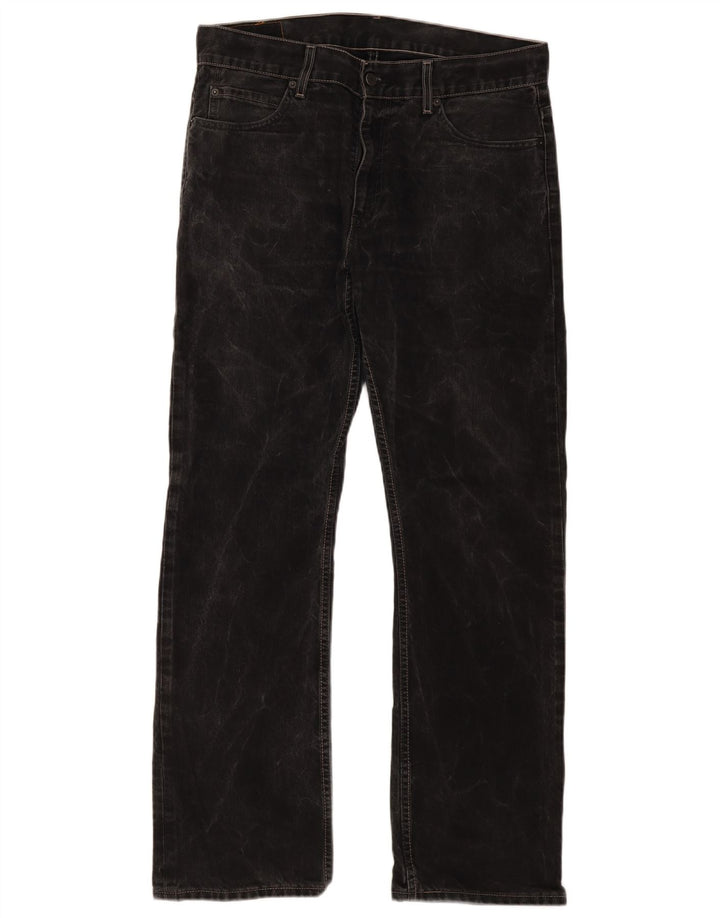 Levi's Vaqueros rectos 506 para hombre W36 L32 Negro