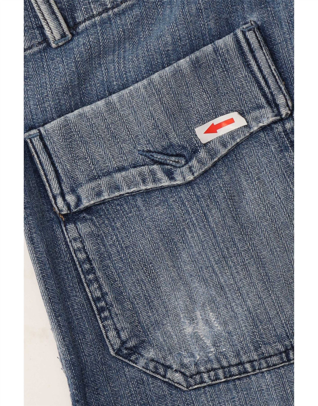 Vaqueros Bootcut Mujer Diesel W28 L34 Algodón Azul