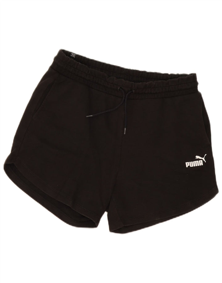 Puma - Pantalones cortos deportivos para mujer (talla 40), color negro