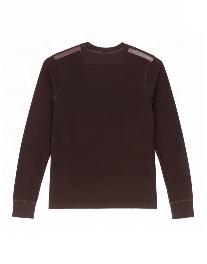 Levi's Mens Graphic Top Manga Larga Pequeño Algodón Negro