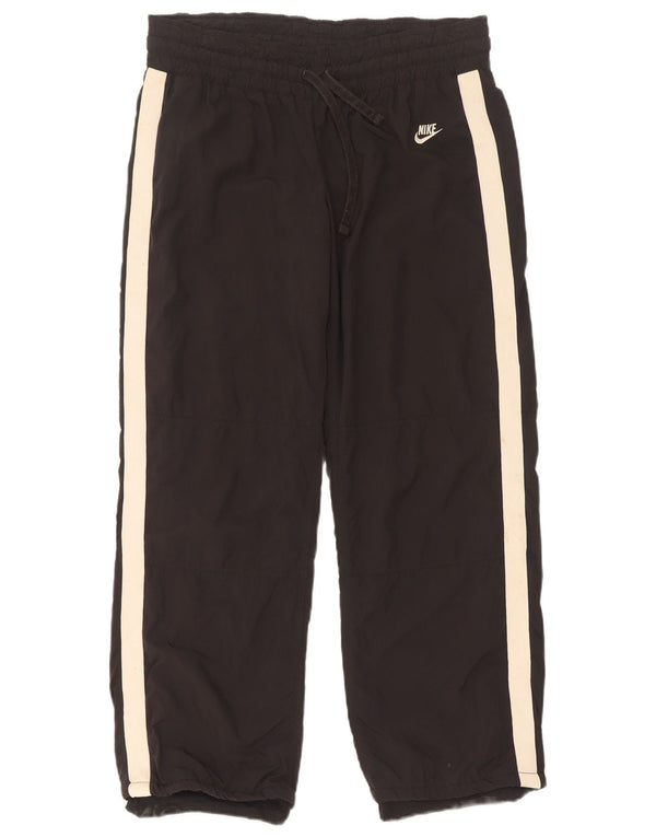 Pantalones de chándal Nike para mujer US 8/10 Mediano Negro Colorblock Poliéster