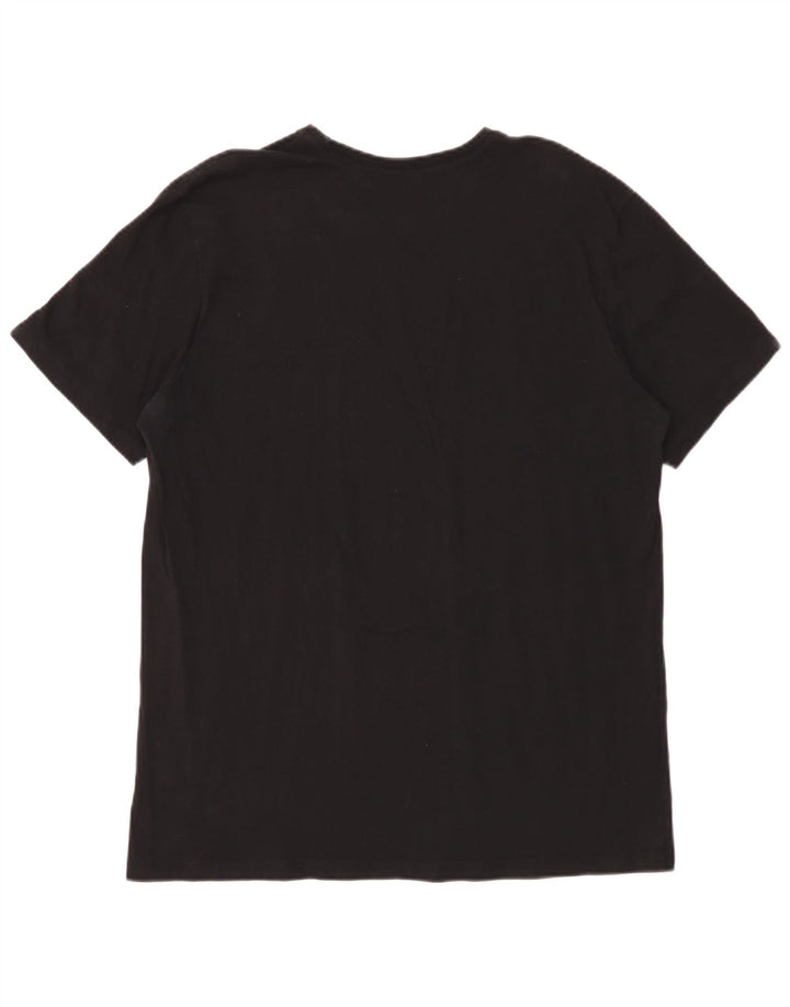 Hugo Boss Hombre Camiseta Top XL Negro