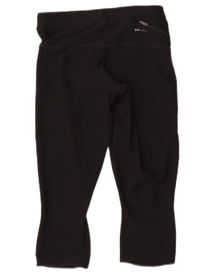 Nike - Leggings capri Dri Fit para mujer, talla M, color negro