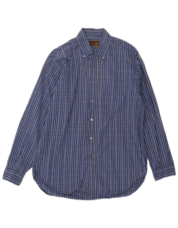 Camisa Gas Hombre Small Blue Check