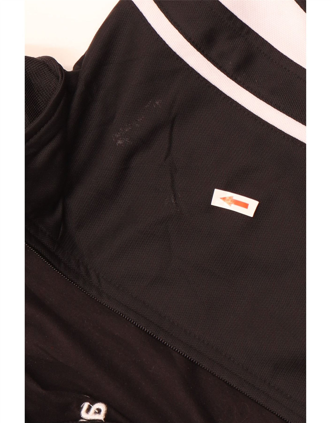 Asics - Chaqueta de chándal para niño, 11-12 años, color negro, poliéster