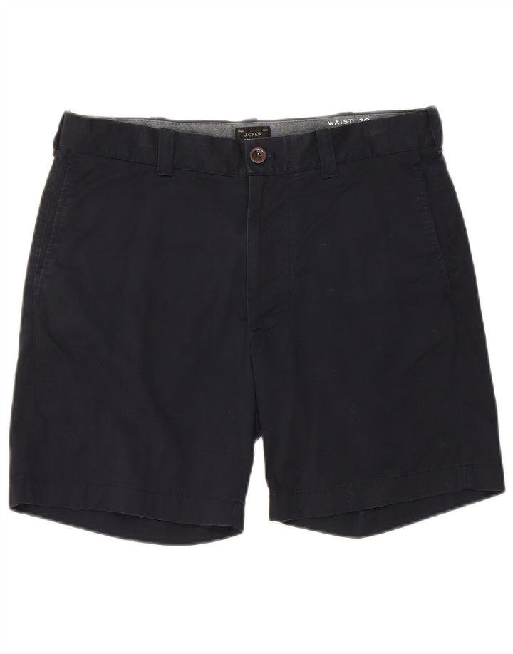 J. Crew Pantalones cortos chinos para hombre W30 Algodón azul marino mediano