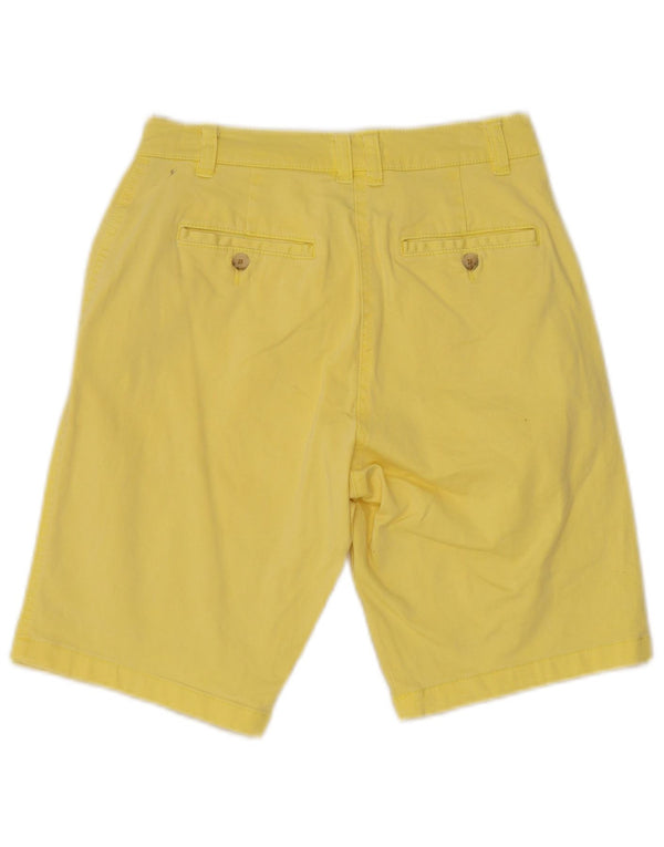 Joules Pantalones cortos chinos para mujer UK 8 Small W26 Algodón amarillo