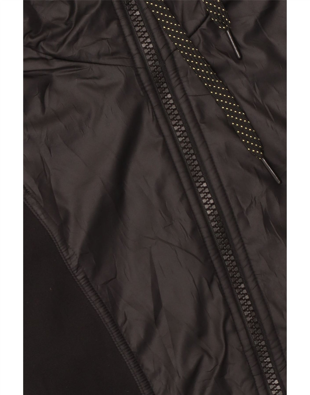 Adidas Mujer Climalite Chándal Top Chaqueta UK 12 Mediano Negro Poliéster