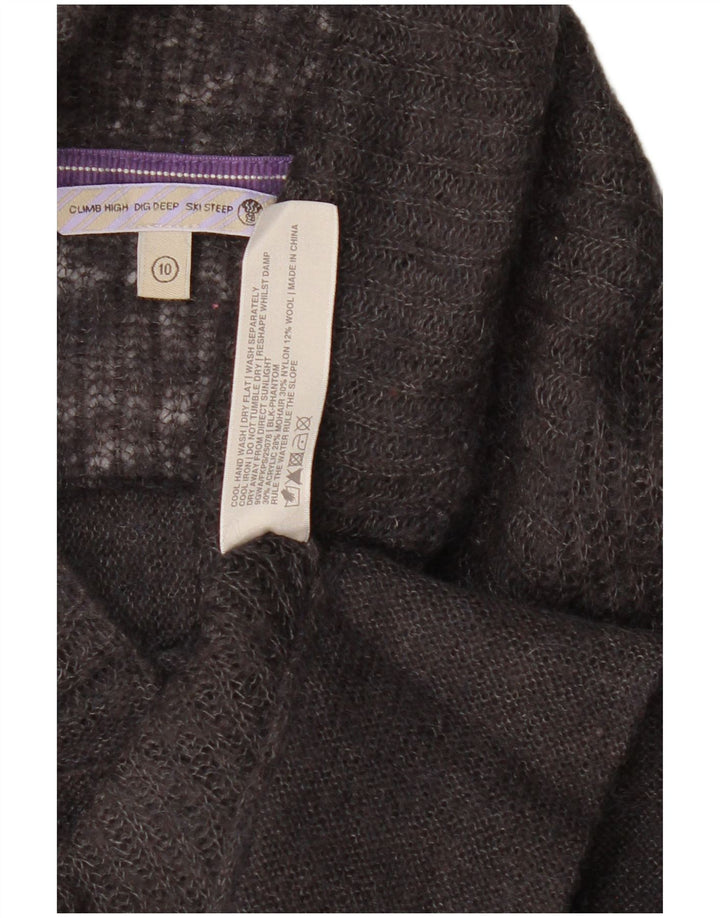 Cárdigan para mujer Fat Face UK 10 Small Gris Acrílico