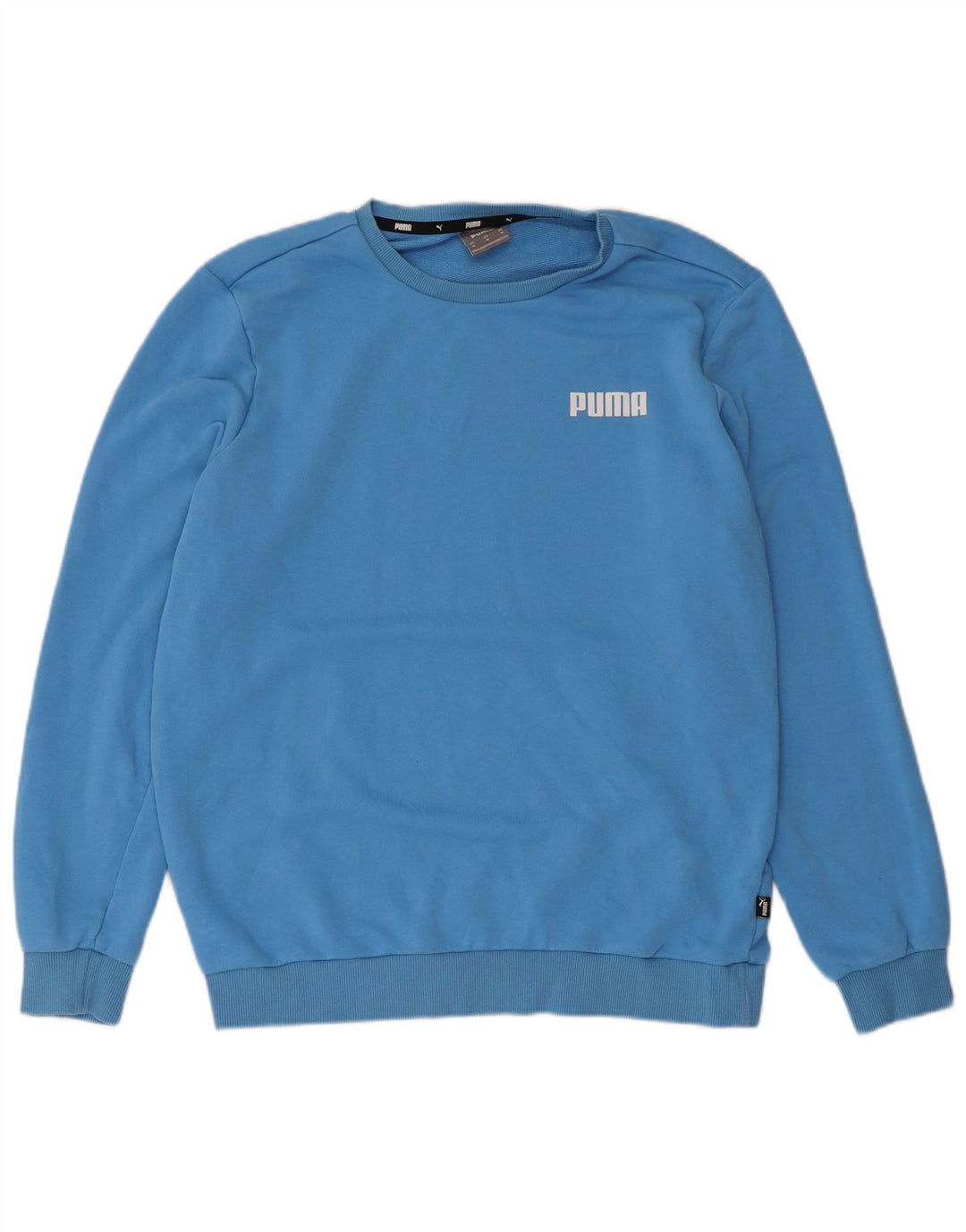Sudadera Puma Hombre Jumper Azul Medio Algodón