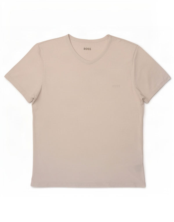 Hugo Boss Camiseta para mujer Top UK 40 Grande Algodón blanco