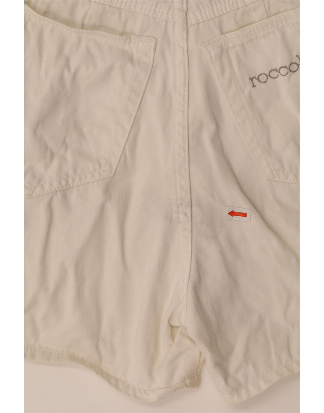 ROCCOBAROCCO Womens Casual Shorts W26 Small White