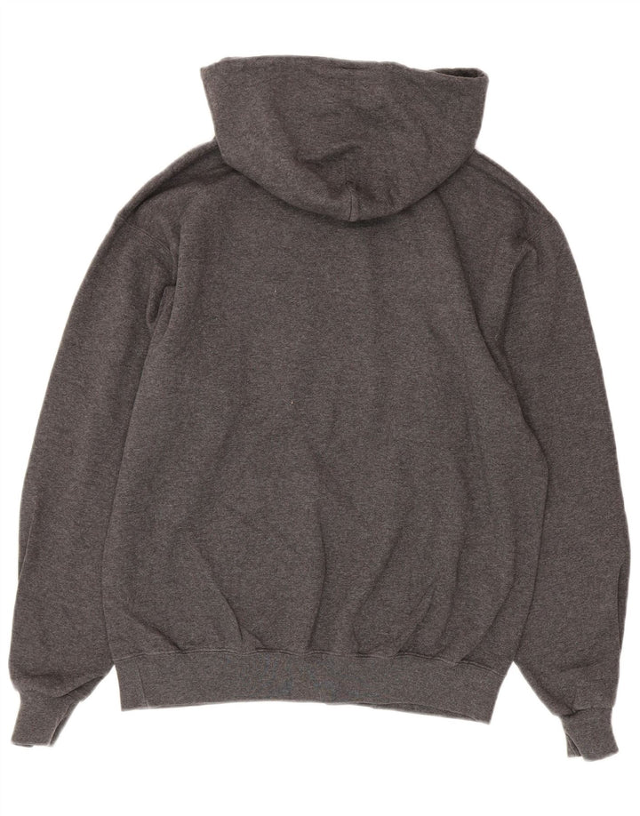 Champion Sudadera Con Capucha Gráfica De Algodón Gris Medio